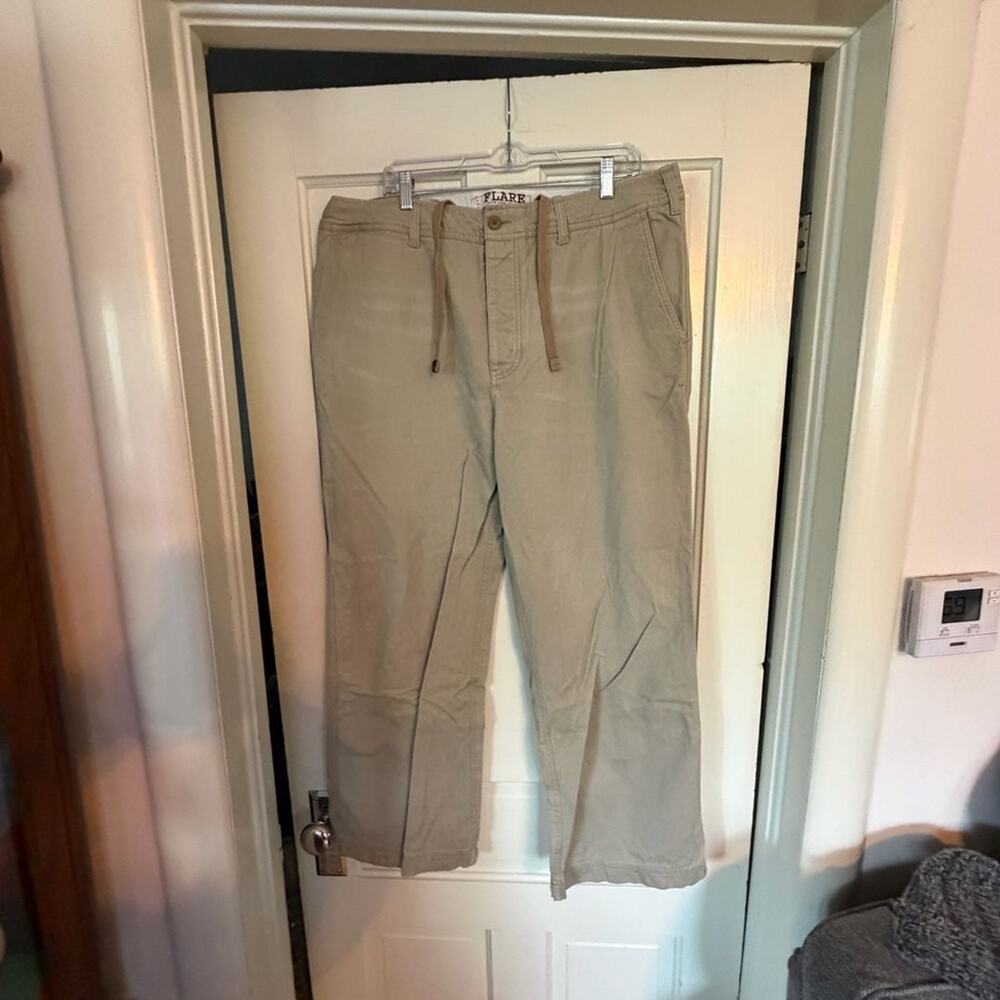 Genuine Sonoma Jean Co. Flare Pants 38x30 Khaki